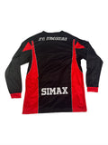 Zaza long sleeve jersey (black and red)