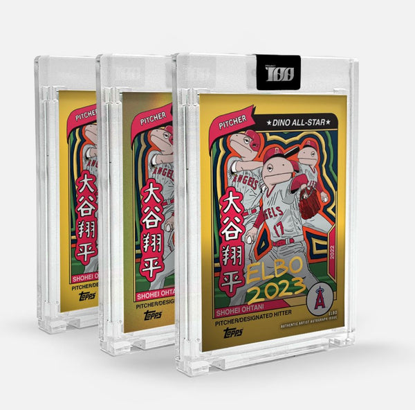 Topps Project100 Card 69 - Shohei Ohtani by Elbo - Artist Signed Artist Proof Edition