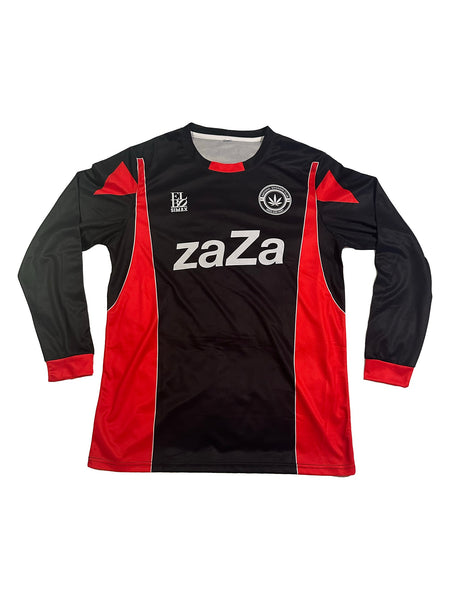 Zaza long sleeve jersey (black and red)